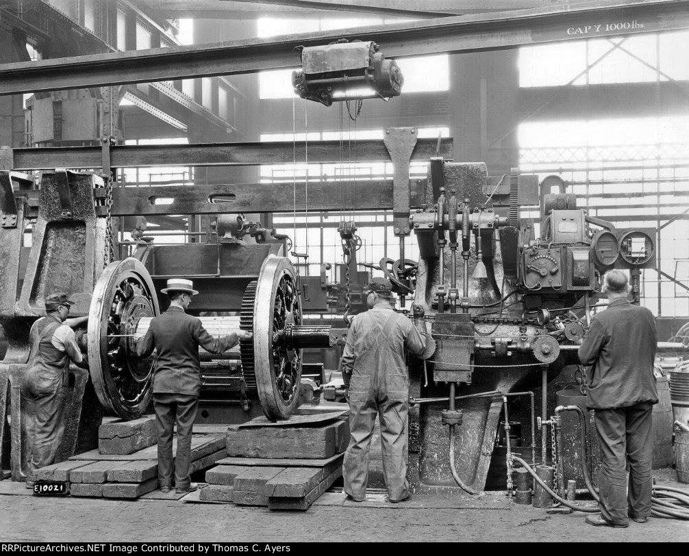 PRR Juniata Shops, 1935